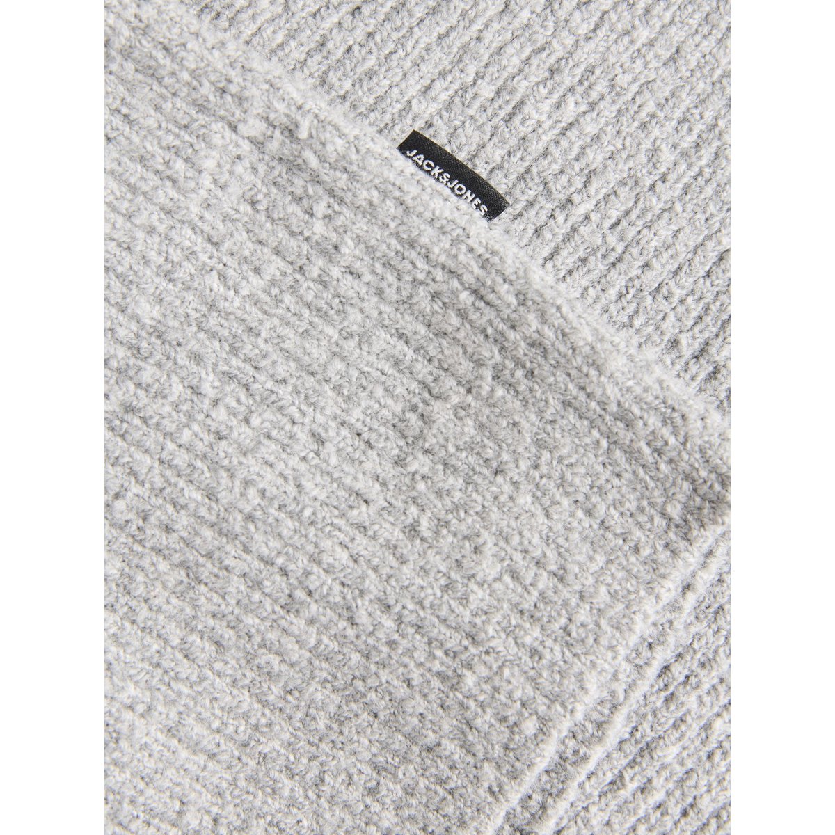 Pull En Maille light grey melange 1, JACK & JONES