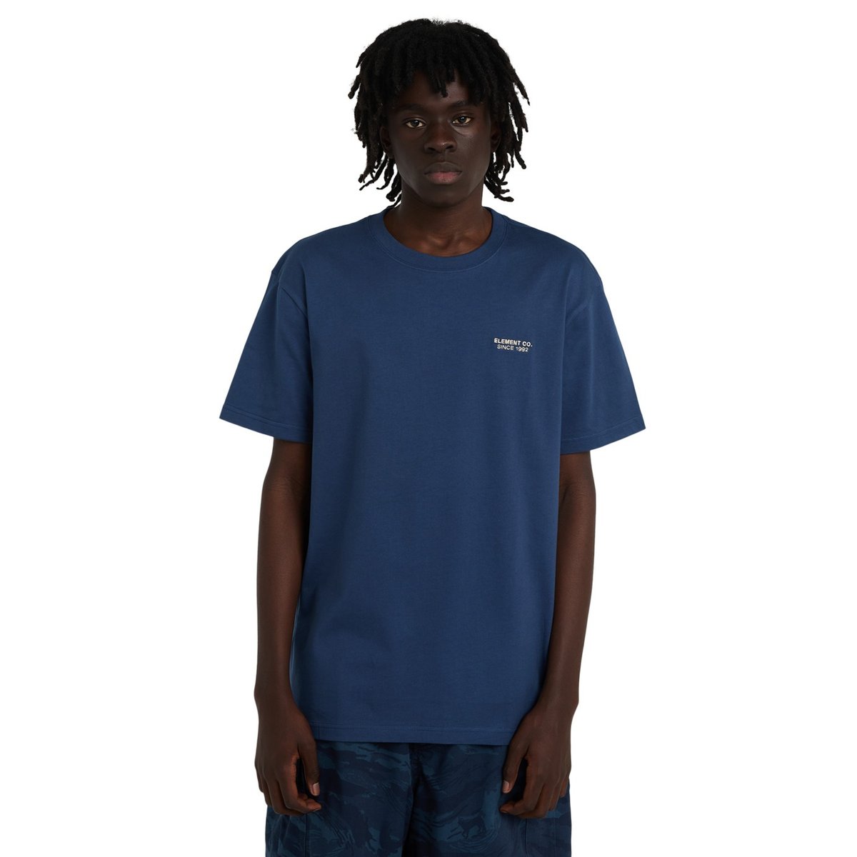 T-Shirt à manches courtes ELEMENT CO bleu dark denim, ELEMENT
