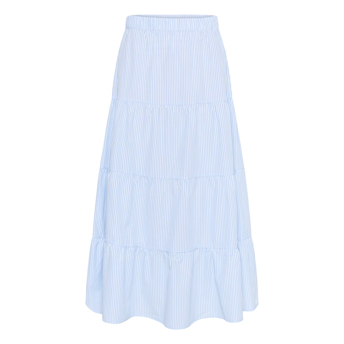 Skirt bleu light blue stripe, CREAM