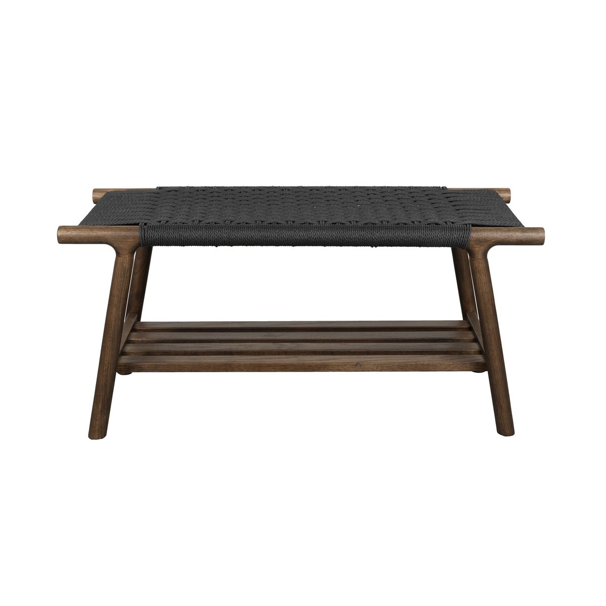 Banc en bois, KINTARO noir, DUTCHBONE