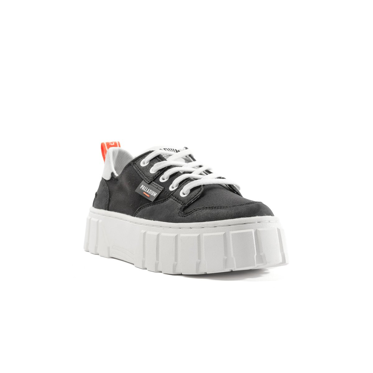 Baskets basses en cuire Pallatower Lo black, PALLADIUM