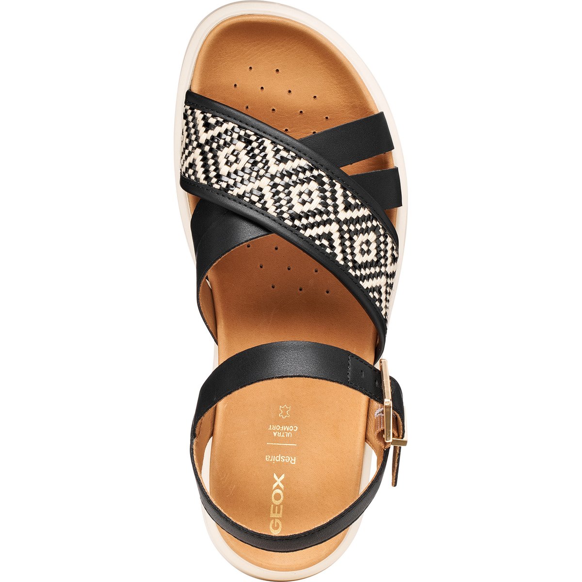 Sandales  D XAND 2S noir, GEOX