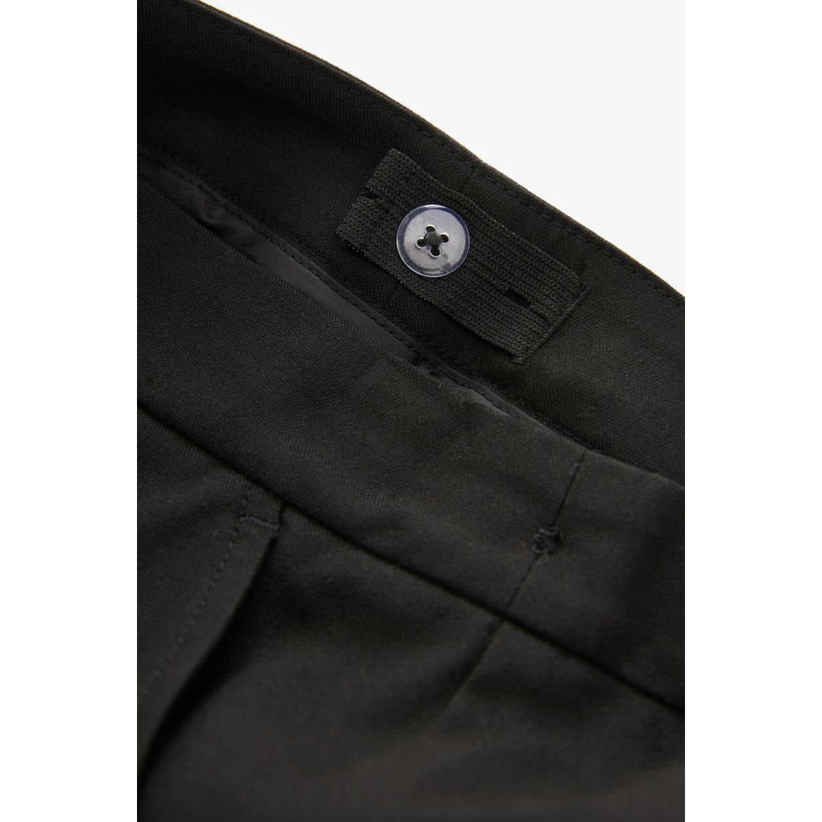 Pantalon d’école sénior évasé à taille haute noir, NEXT