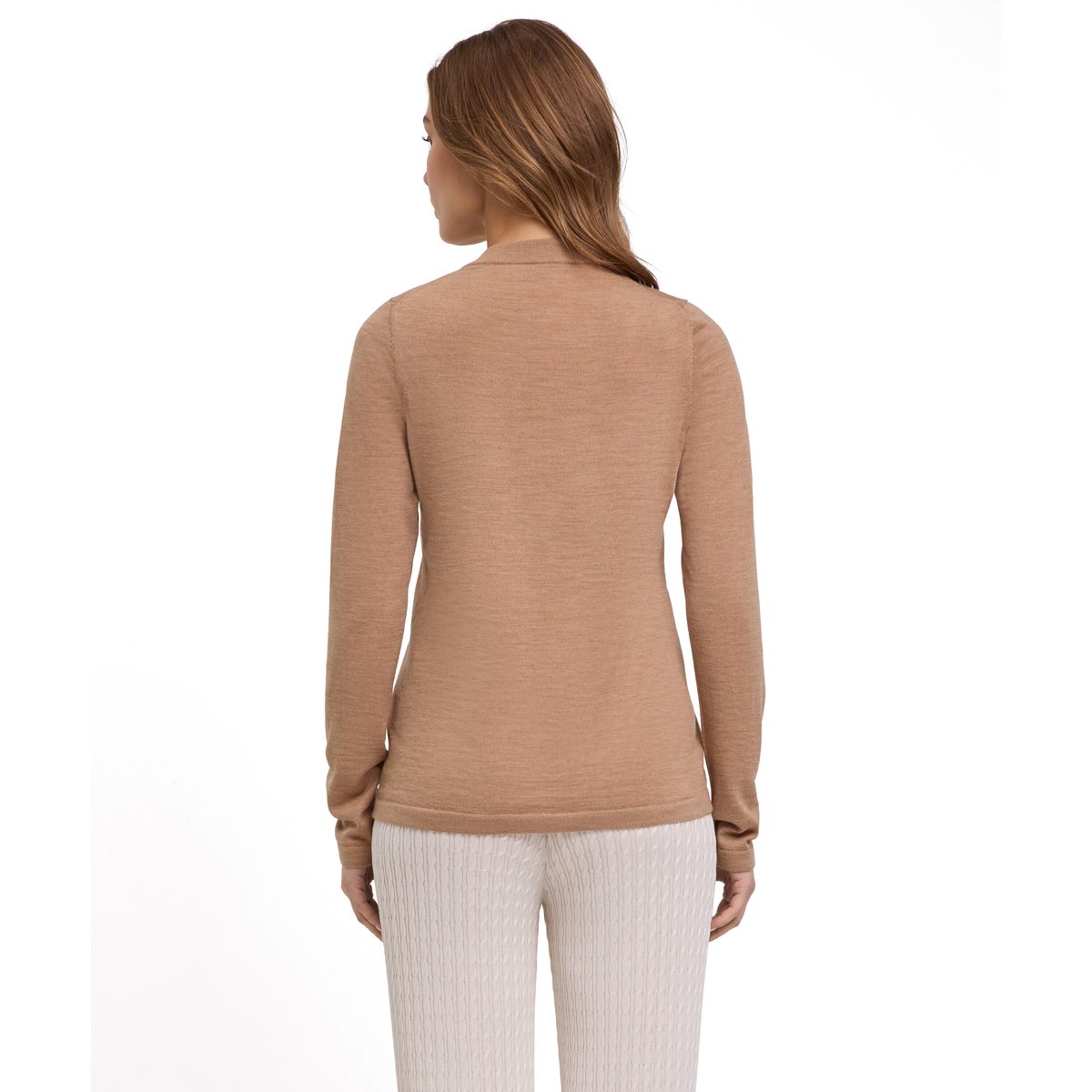 Cardigan Pure Merino Wool marron, FALKE