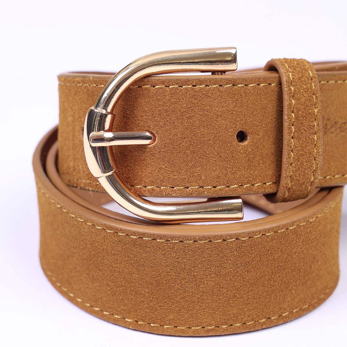 Ceinture Holdia camel, MISE AU GREEN
