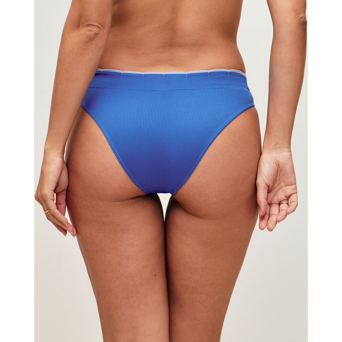 Culotte seamless avec broderies florales FLEURETTIZ bleu marine, UNDIZ