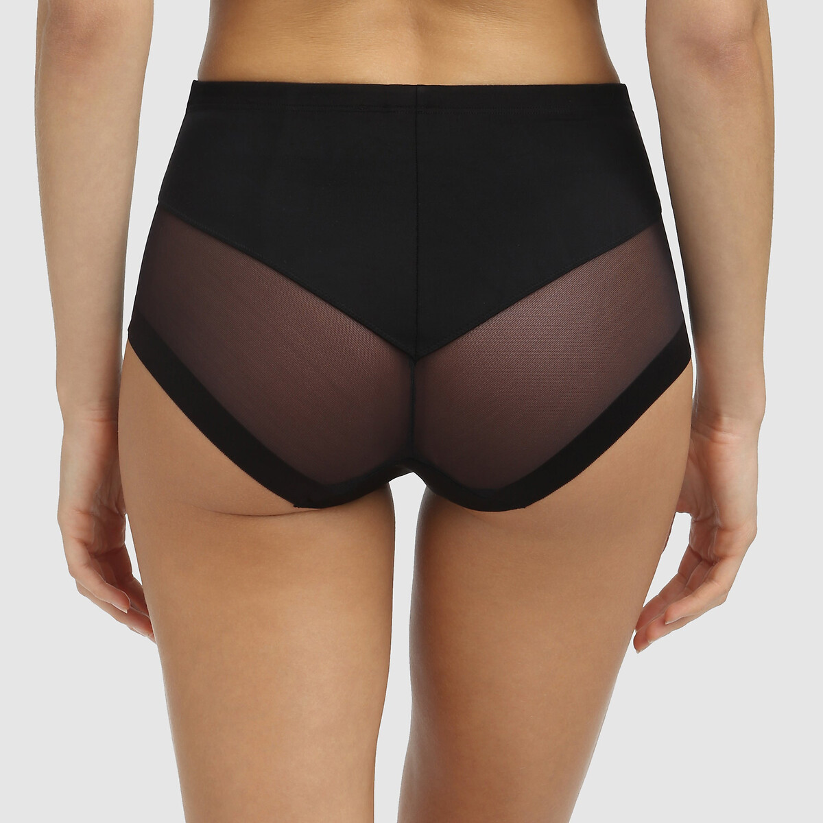 Slip met hoge taille Generous zwart, DIM