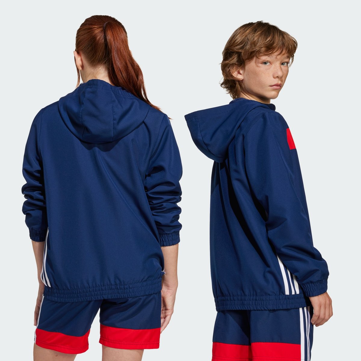 Sweat-Shirt À Capuche Toile Tiro 25 Essentials Enfants Sweat-Shirt À Capuche Toile Tiro 25 Essentials Enfants team navy / red, adidas Performance