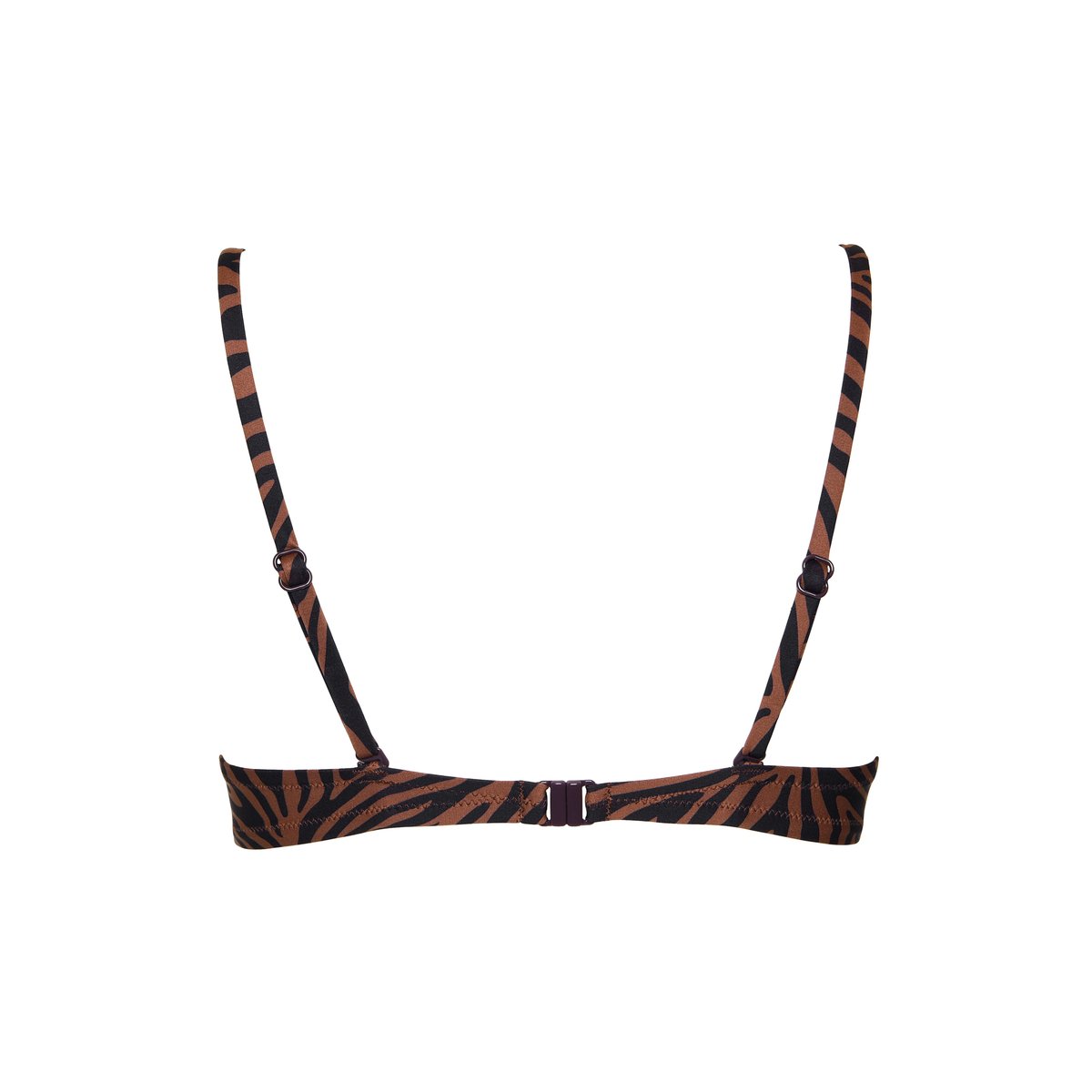 Haut maillot de bain préformé Lima marron, LISCA