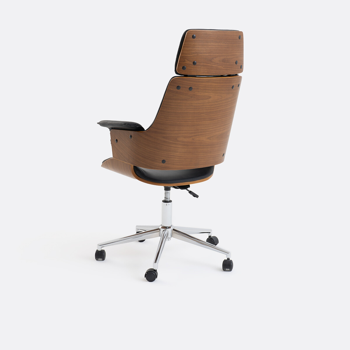 Silla de oficina con ruedas, SERION negro, LA REDOUTE INTERIEURS