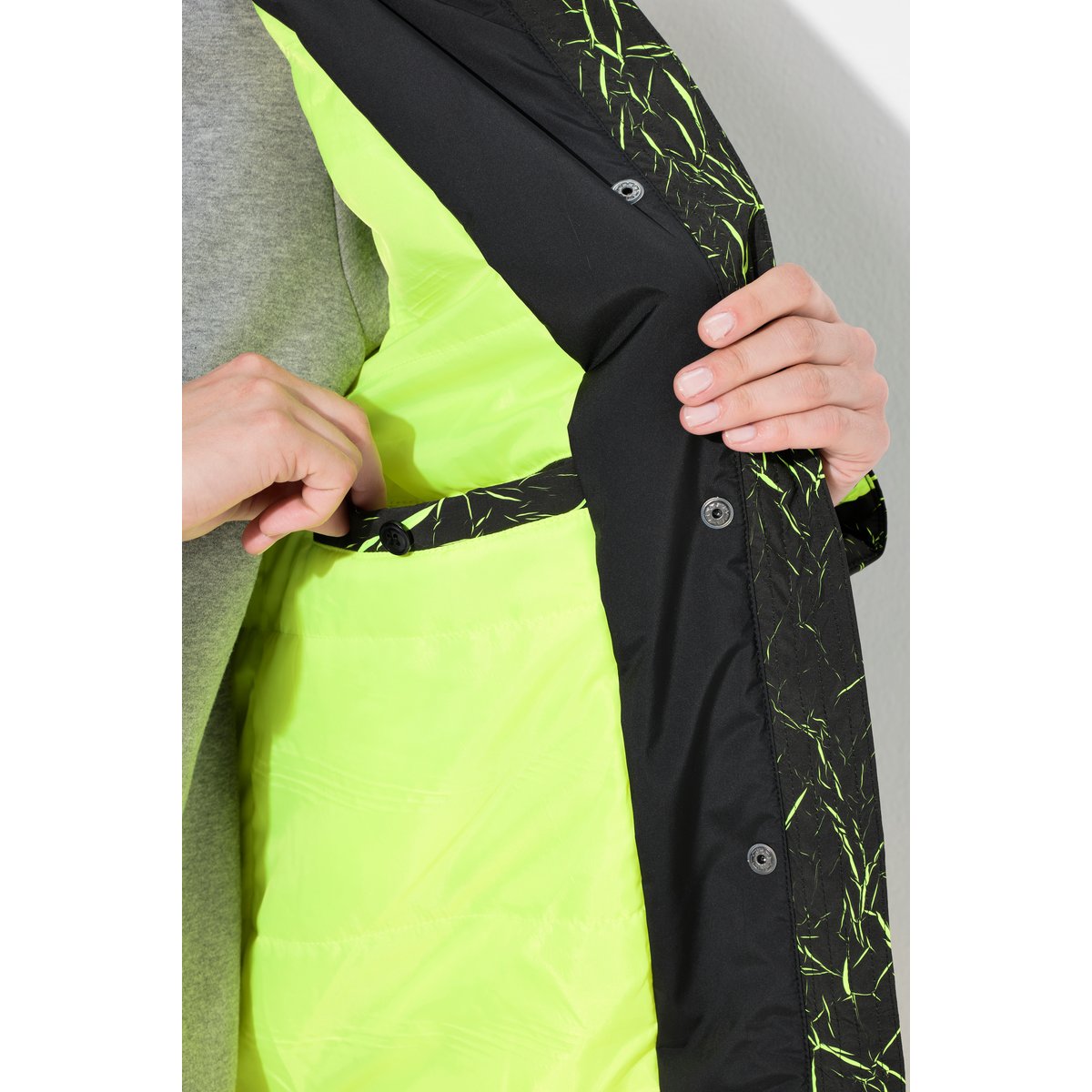 Veste technique HYPRAR, imperméable noir, ULLA POPKEN