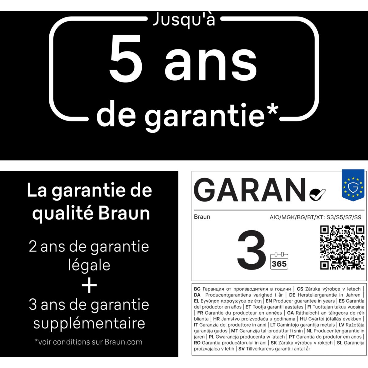 Tondeuse multi usages AIO7560, 14 hauteurs de coupe, précision 0,5 mm, autonomie 120 mn couleur unique, BRAUN