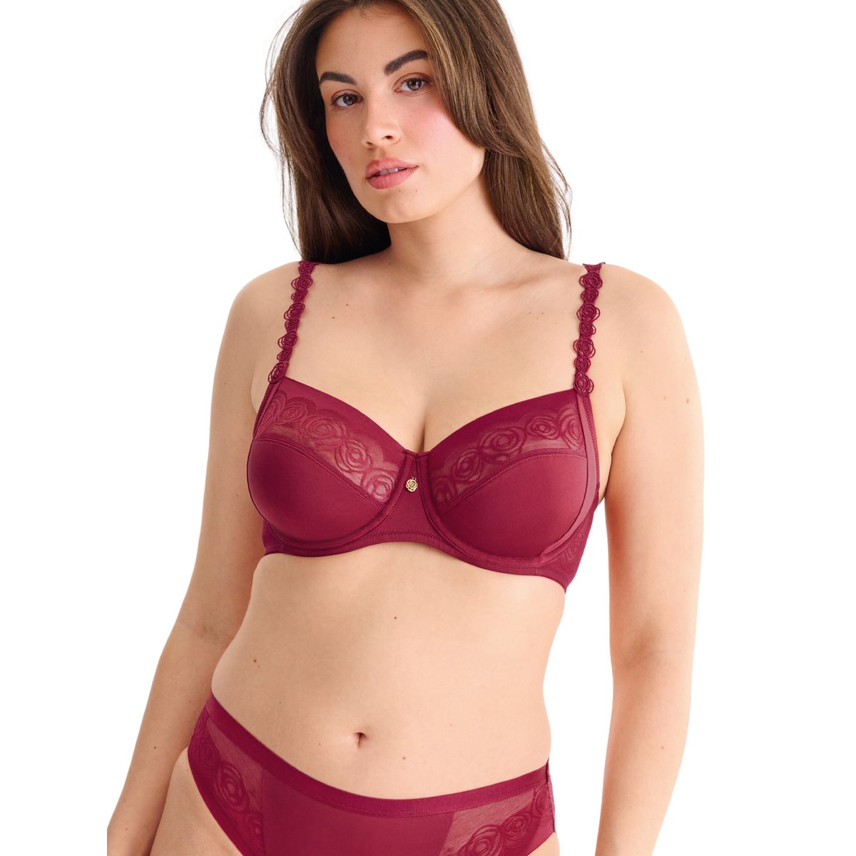 Soutien-gorge armaturé RUBY rouge, LISCA