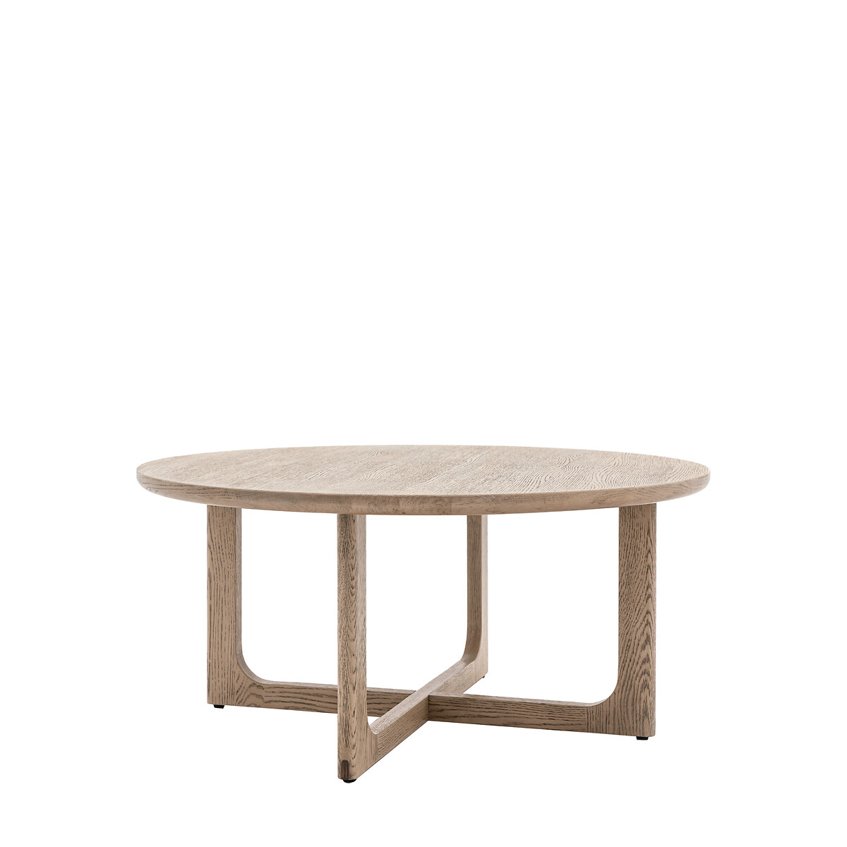 Fallon Smoked Oak Round Coffee Table smoked oak, ÉDITÉ