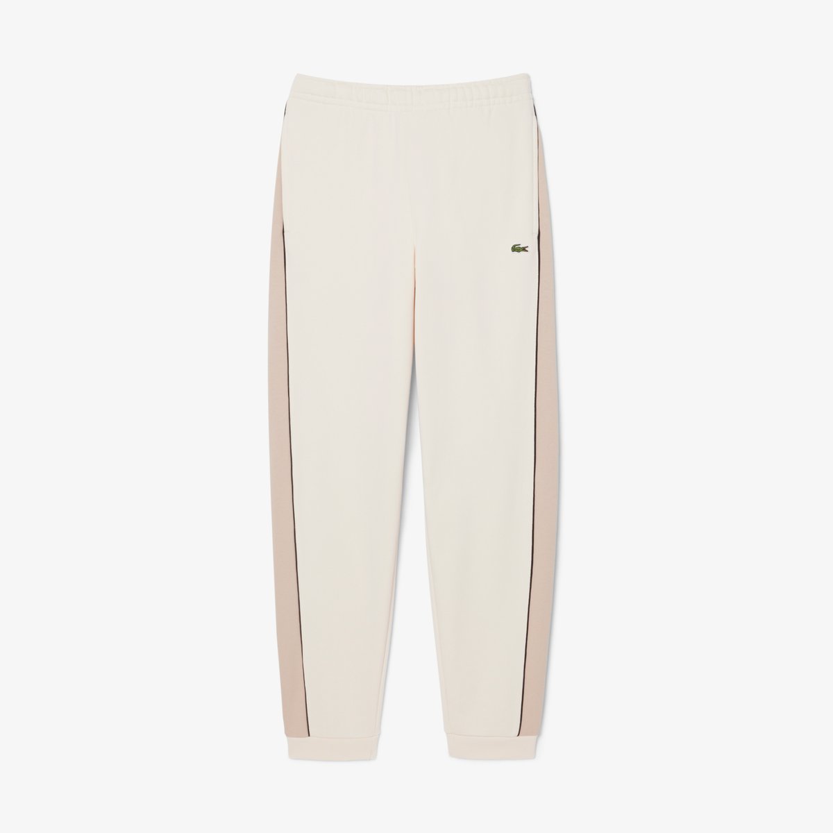 Pantalon de survêtement tapered fit beige-3rr, LACOSTE