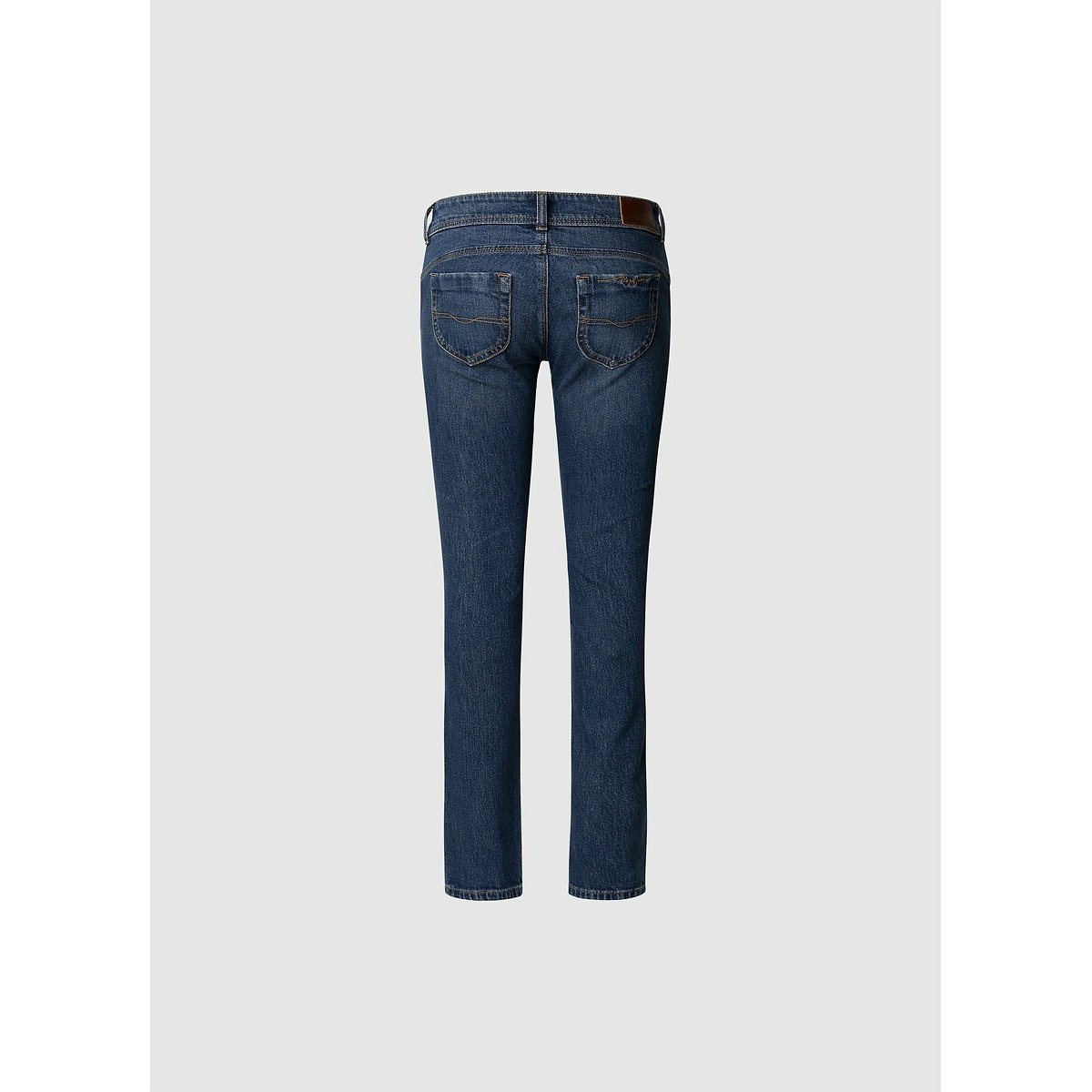 Brooke Low Rise Jeans in Slim Fit vintage blue, PEPE JEANS