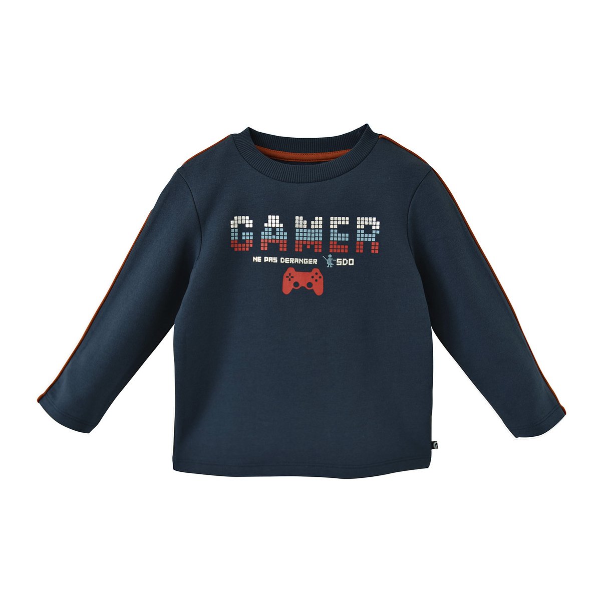 Sweat shirt gamer deway bleu, SUCRE D'ORGE