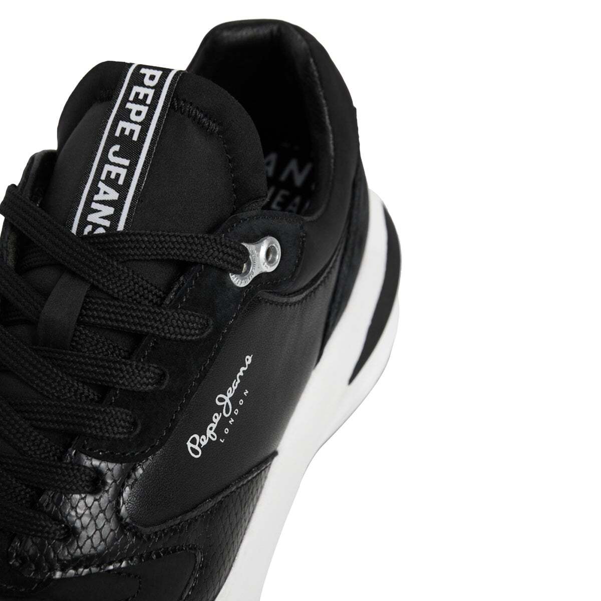 Winslow - Baskets Combinées noir, PEPE JEANS