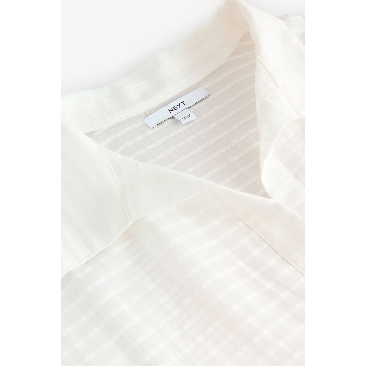 Chemise de plage longue à enfiler blanc, NEXT