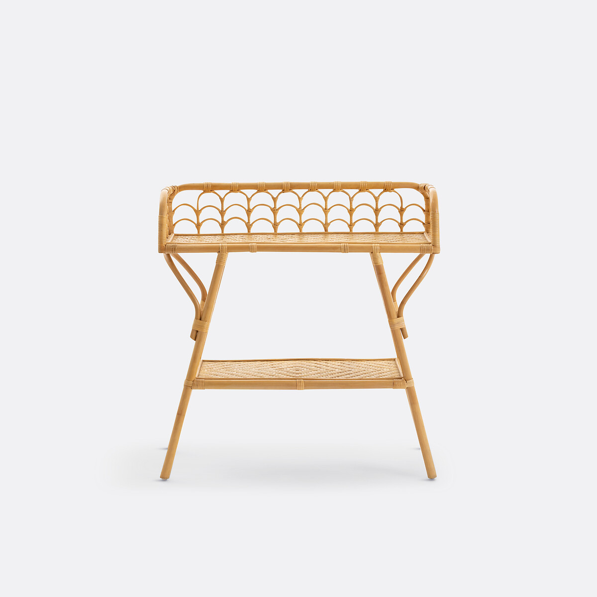 Malu Vintage Console Table in Rattan Cane natural, LA REDOUTE INTERIEURS