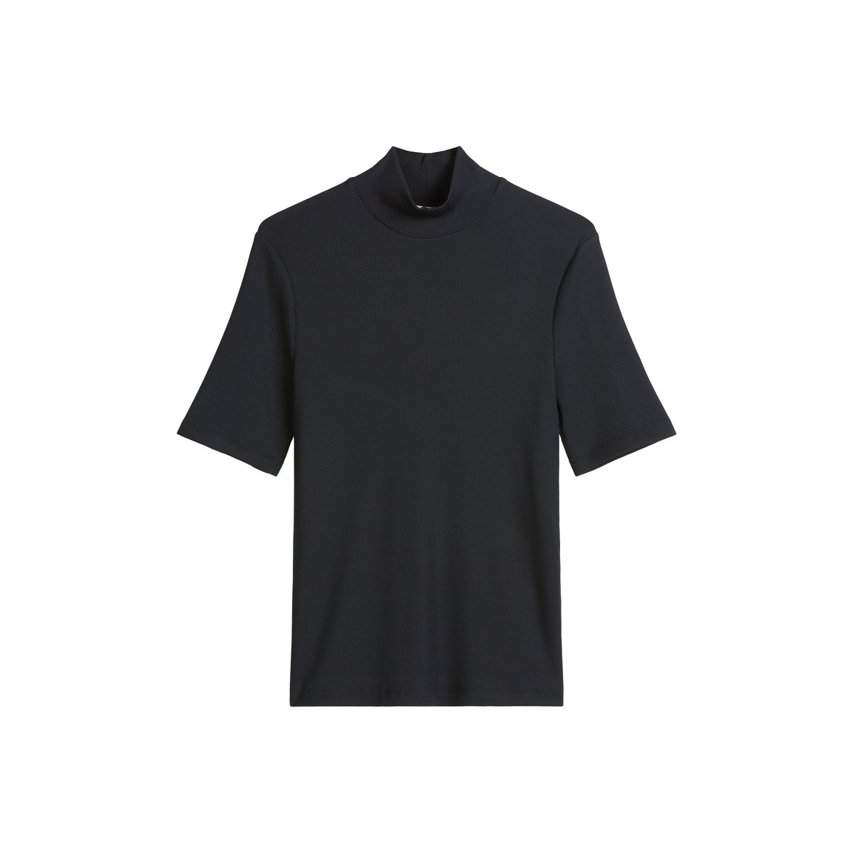 T-shirt à col roulé slim en TENCEL™ Modal bleu foncé, MARC O'POLO