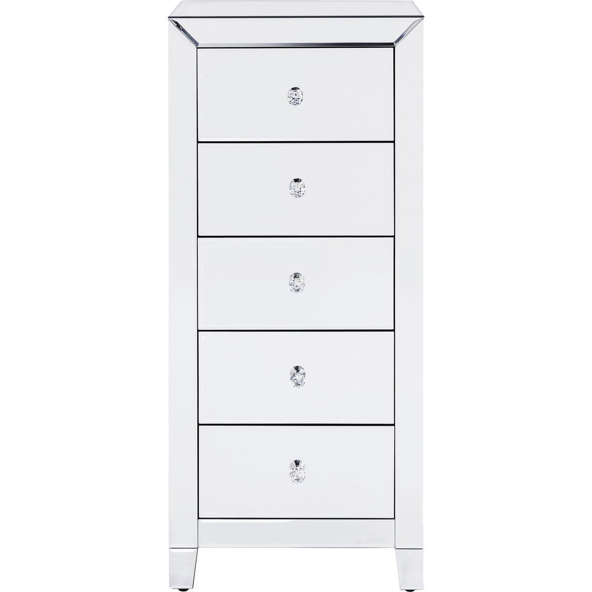 Chiffonnier en verre miroir, LUXURY argent, KARE DESIGN