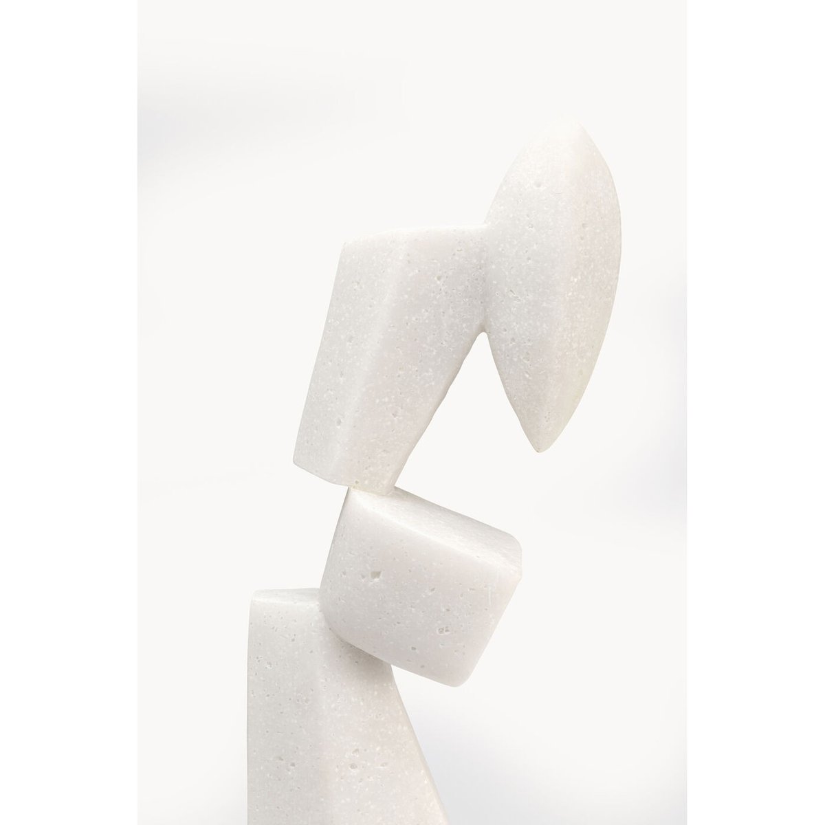 Déco effet marbre, BALANCE STONES blanc, KARE DESIGN