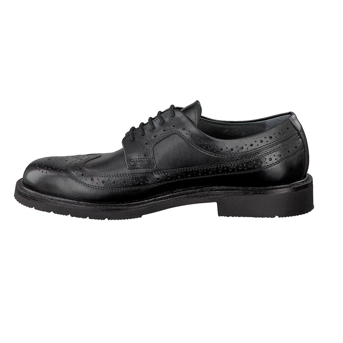 Derbies en cuir MATTHEW noir 1574, MEPHISTO
