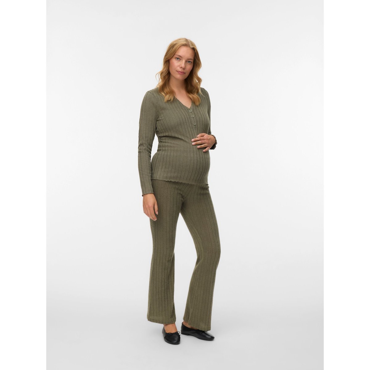 Pantalon grape leaf, MAMA LICIOUS