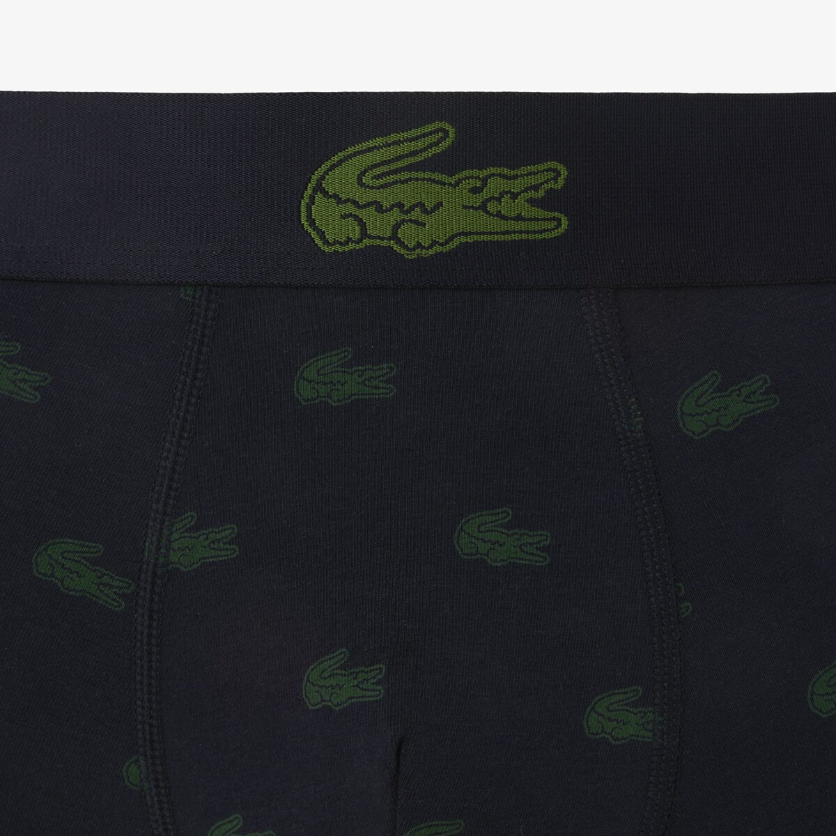 Lot de 3 boxers courts imprimé crocodile bleu-i90, LACOSTE