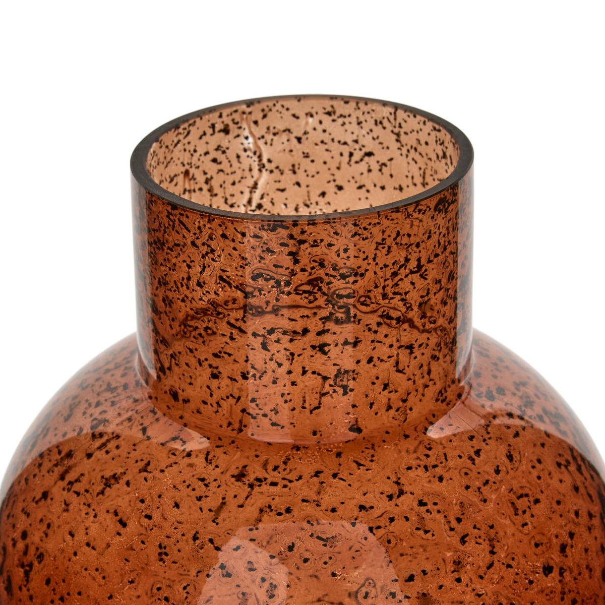 Vase Manae H.23cm marron, ATMOSPHERA