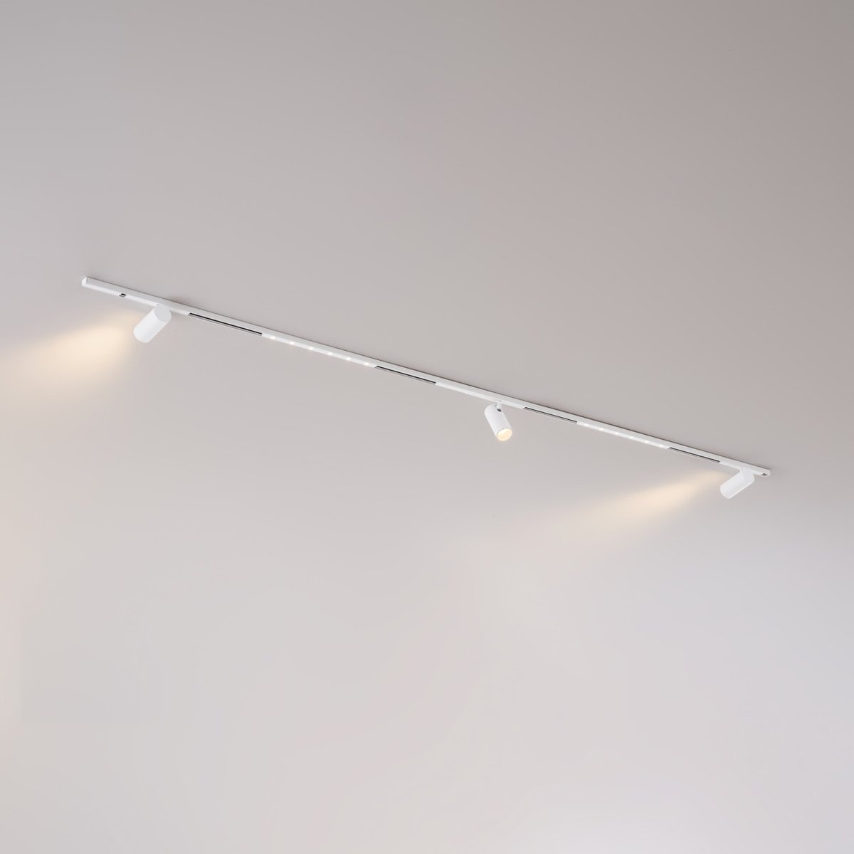 Pack rail magnétique 33W mixte - LYNE blanc, KOSILUM