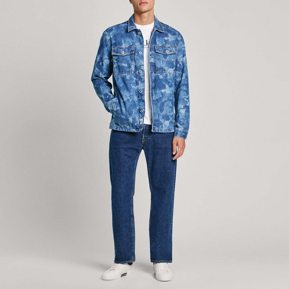Veste À Coupe Décontractée En Denim jean, PEPE JEANS