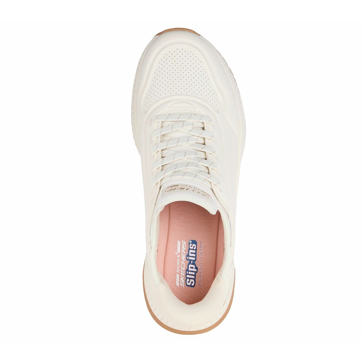 Sapatilhas Slip-Ins: Bobs Squad 4 - Key Look branco, SKECHERS