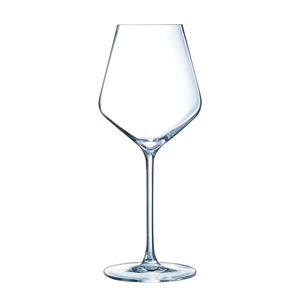 6 verres à pied 38cl -DISTINCTION transparent, CHEF&SOMMELIER