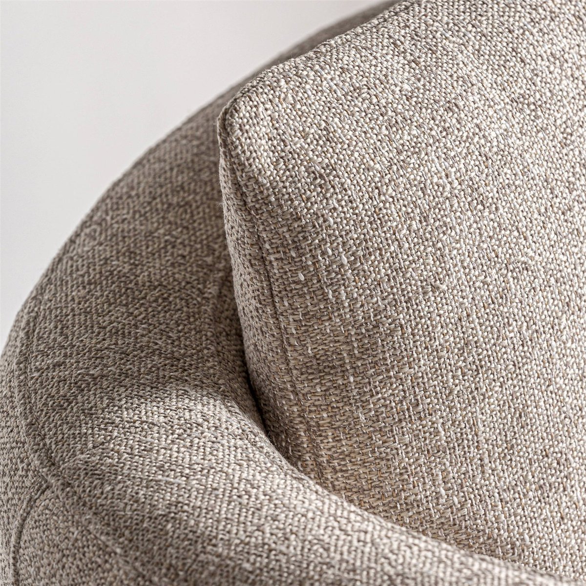 Fauteuil art déco en bois de frêne et assise beige clair bois naturel, RECOLLECTION