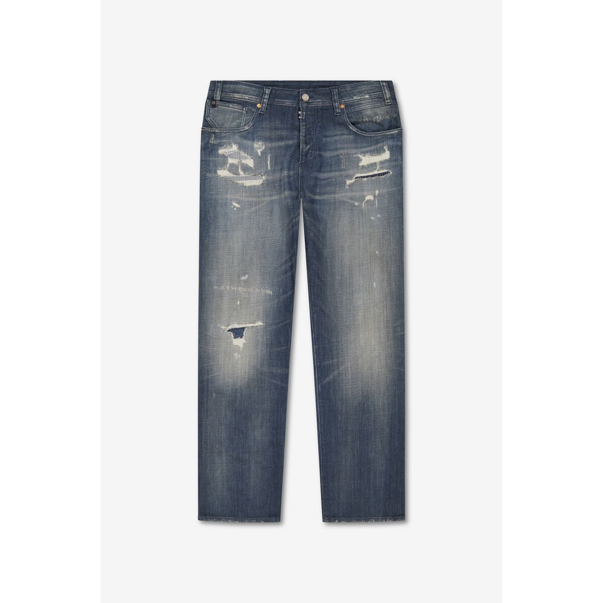 Jeans loose, large 800/60 loose , longueur 34 blue, LE TEMPS DES CERISES