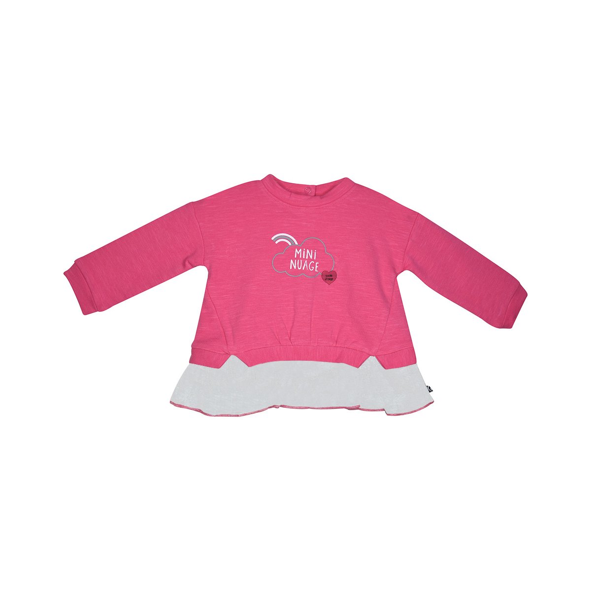 Sweat legging madelon maille bebe rose, SUCRE D'ORGE