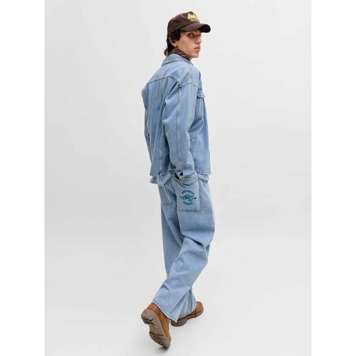 Jean À Coupe Wide blue denim 1, JACK & JONES