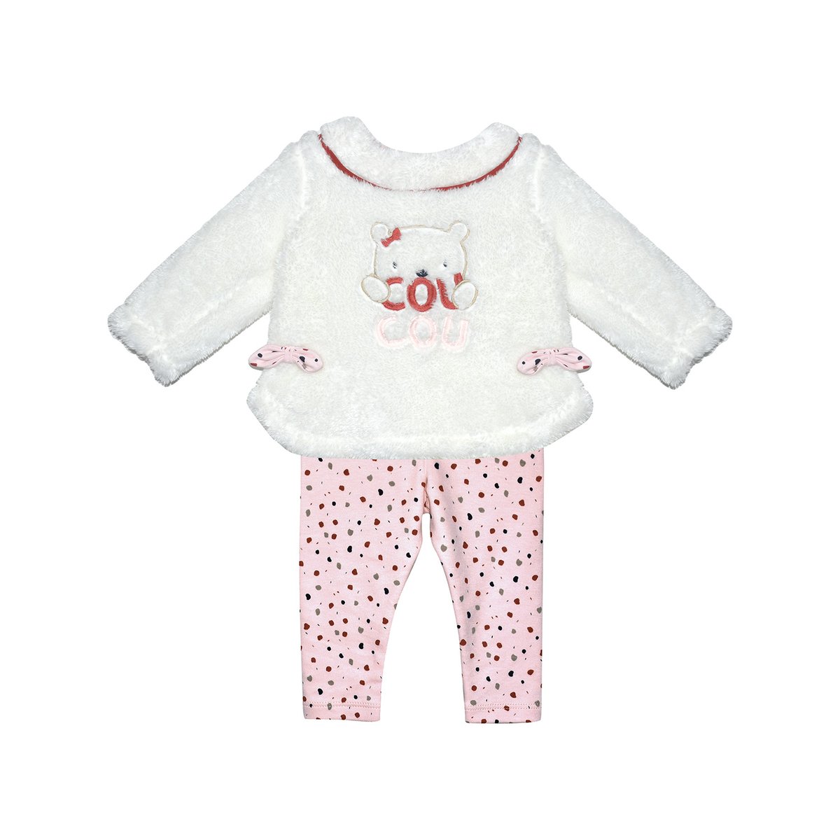 Sweat bebe + legging firmania blanc, SUCRE D'ORGE