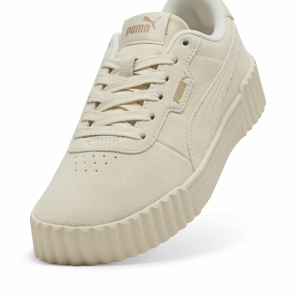 Baskets cuir Carina 3.0 ecru, PUMA