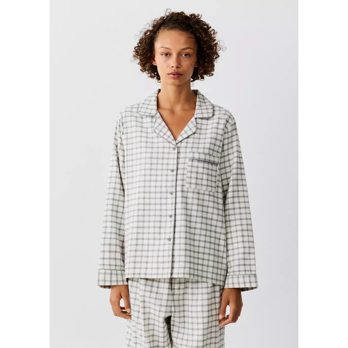 Pyjama mila blanc cassé, MANGO TEEN