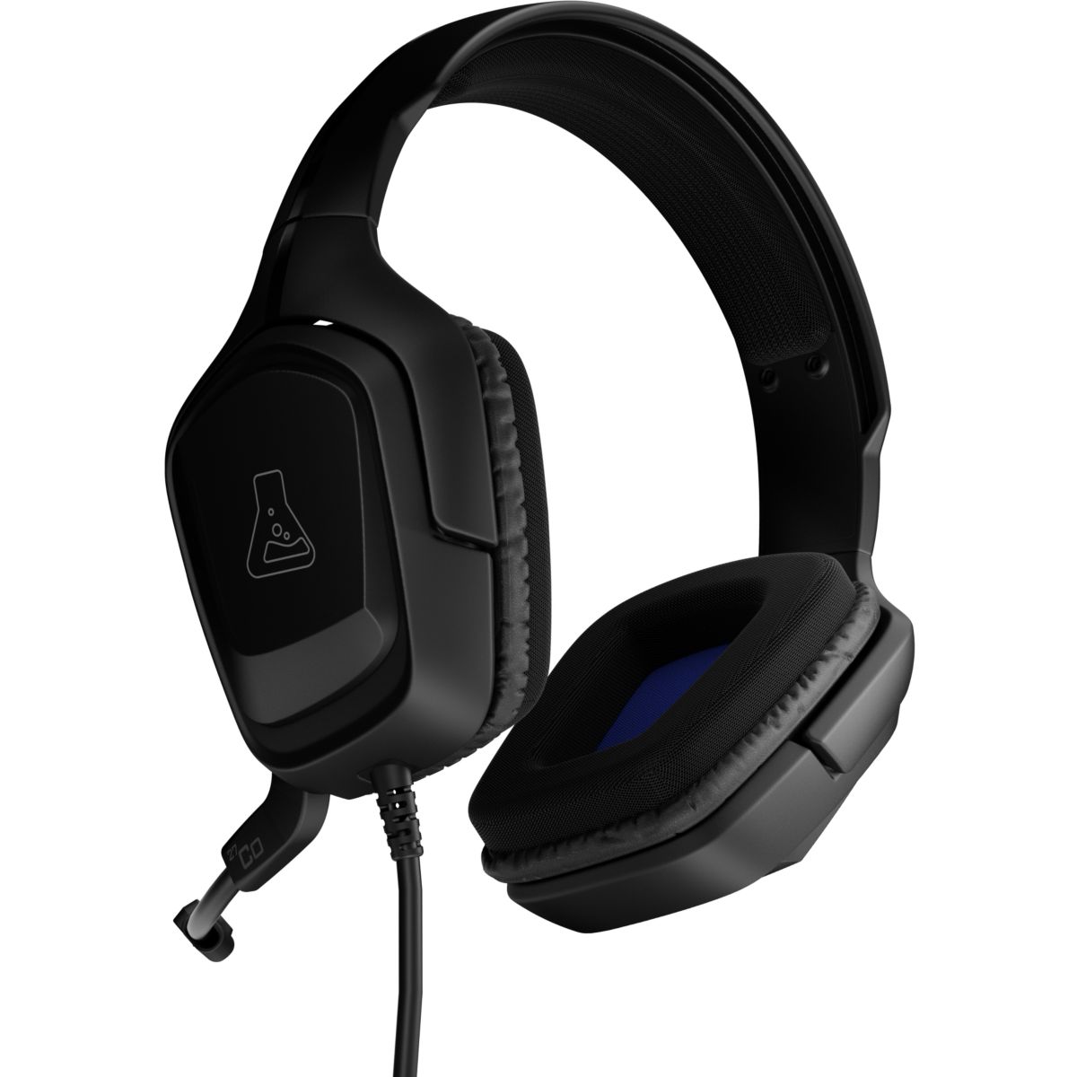 Casque gamer KORP-COBALT Noir noir, THE G-LAB