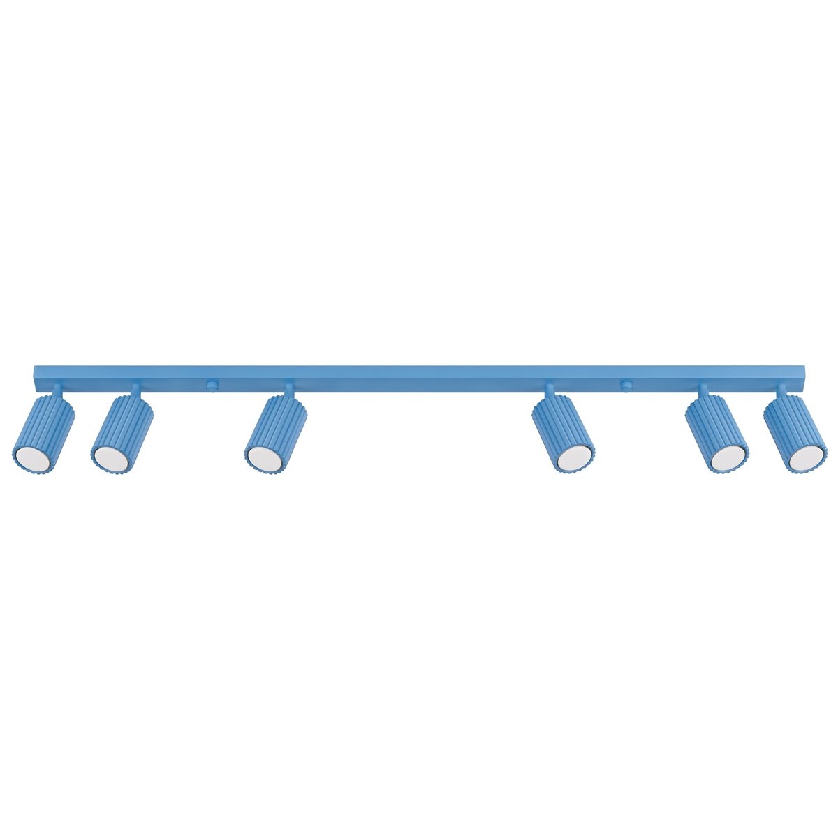 Plafonnier Aluminium Bleu GU10 6 Karbon bleu, EDEN
