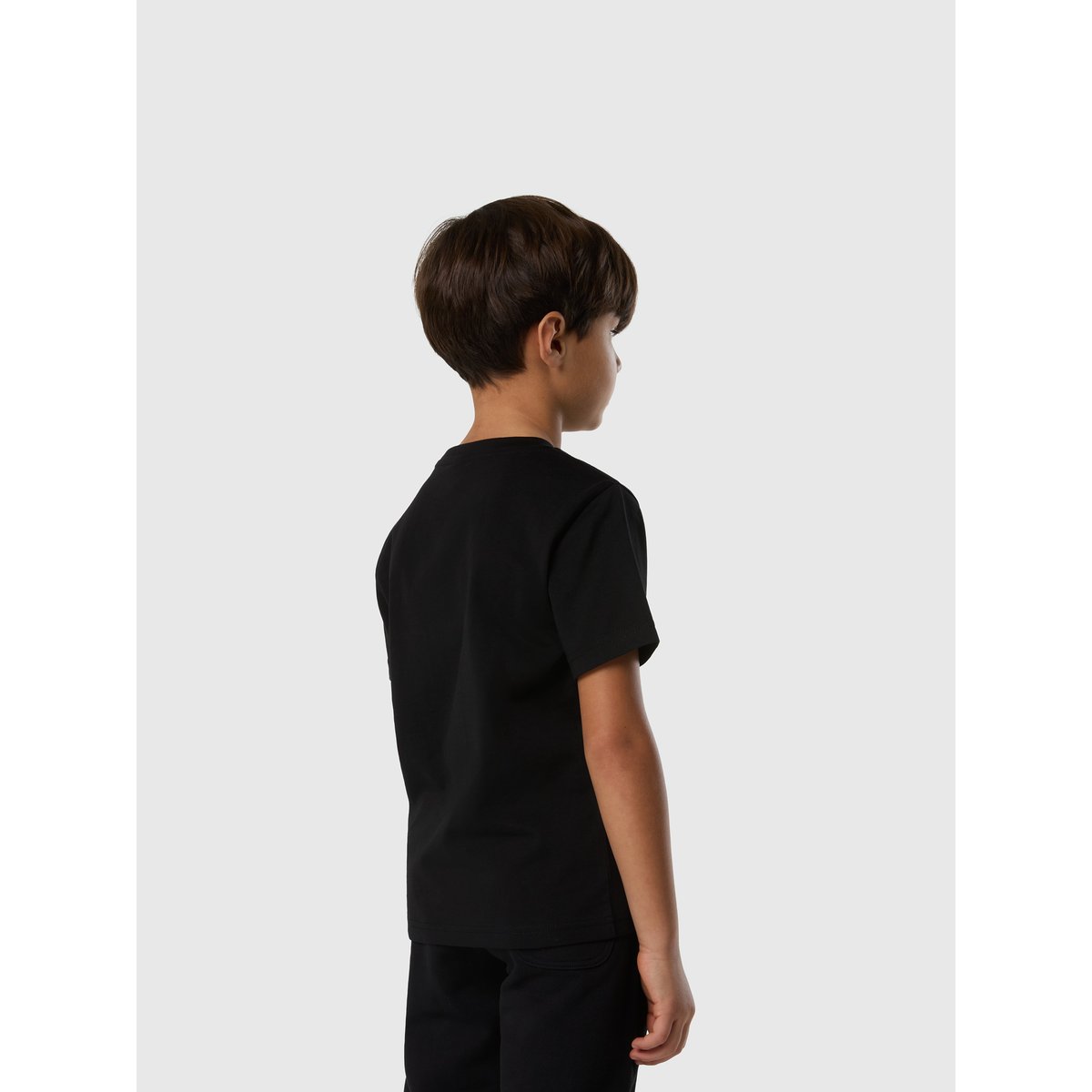 T-shirt avec écusson de logo noir, NORTH SAILS