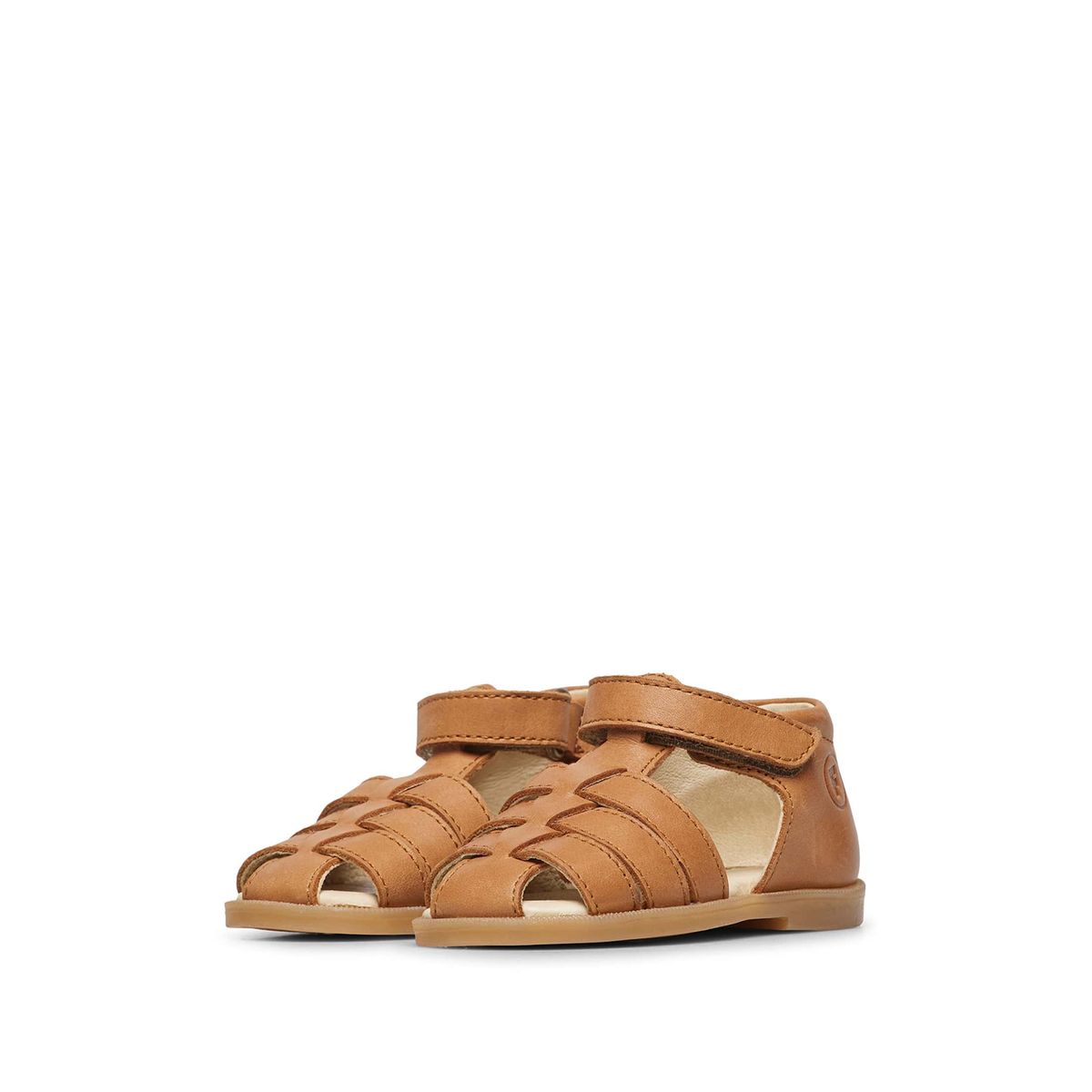 Sandales en cuir LOMBOK cognac, FALCOTTO