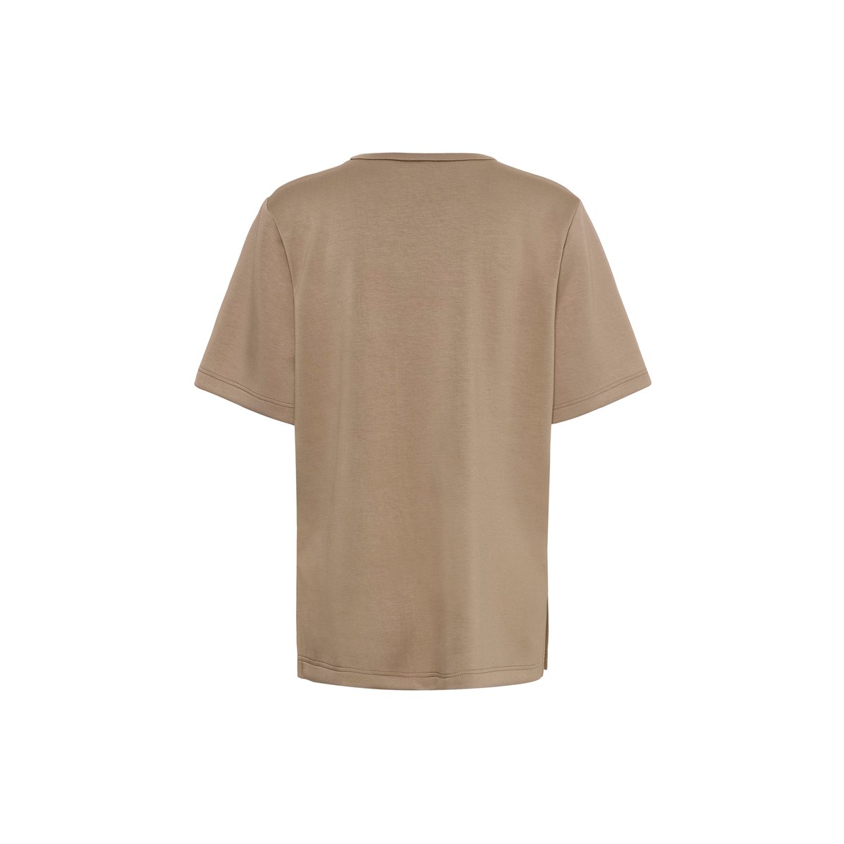 T-shirt marron walnut, SOAKED IN LUXURY