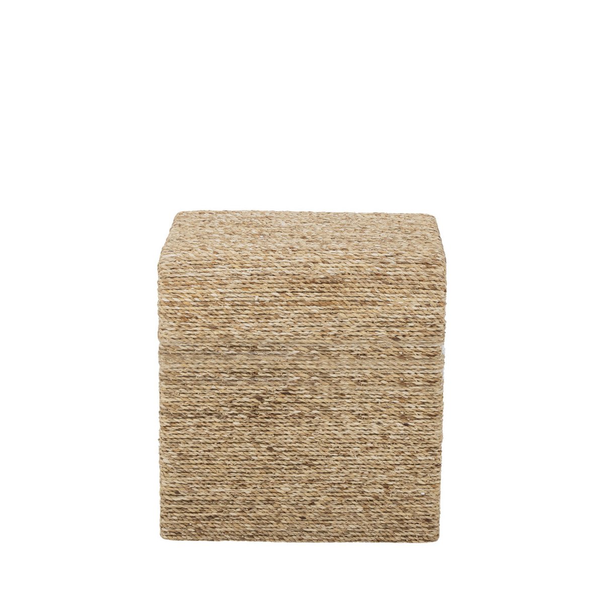 Tabouret en jacinthe d'eau tressé - KIEN naturel, BLOOMINGVILLE