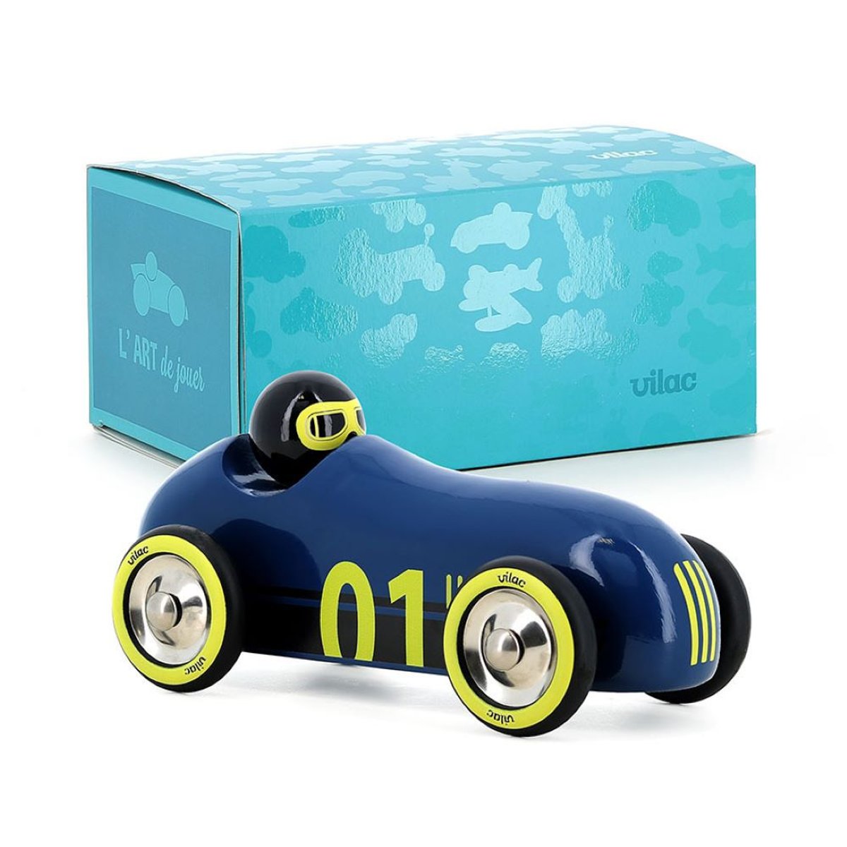 Voiture Old sport Compet’ bleu, VILAC