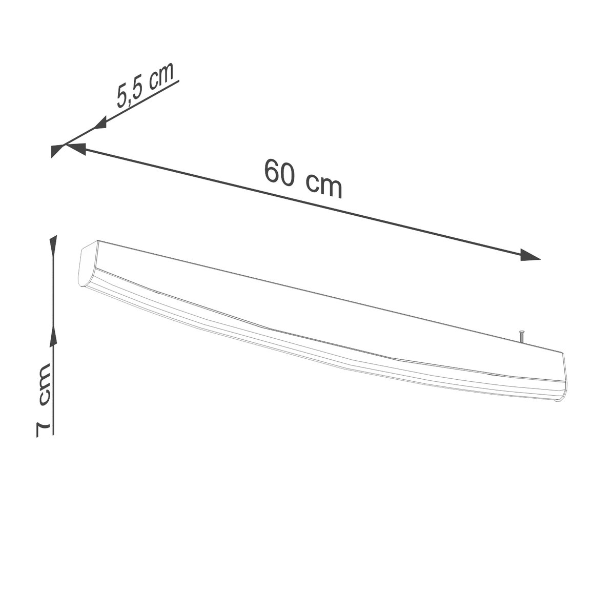 Applique murale Acier Blanc LED 1 Jorun blanc, EDEN